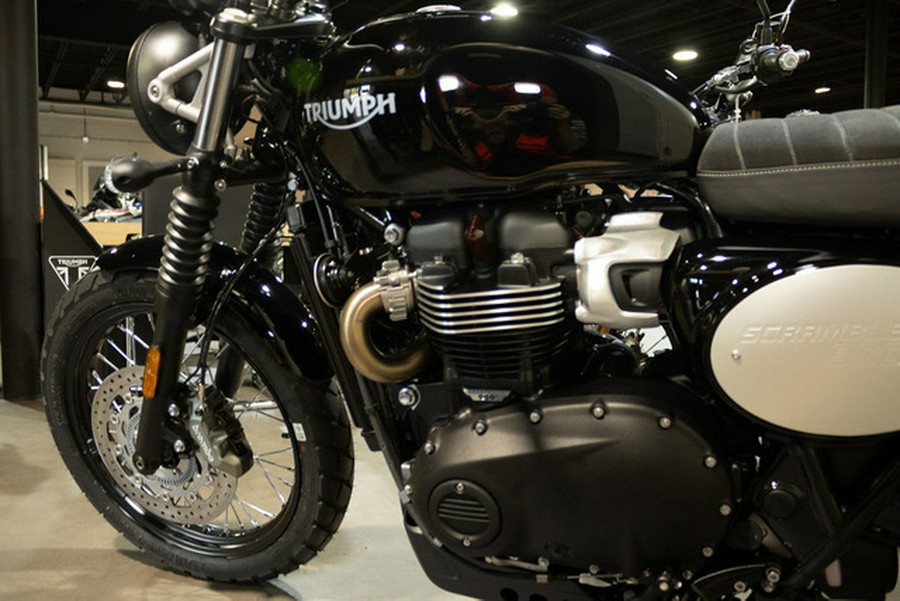 2023 Triumph Scrambler 900 Jet Black