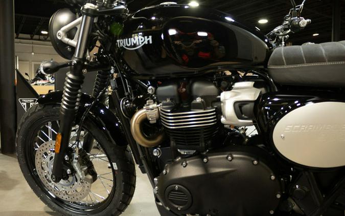 2023 Triumph Scrambler 900 Jet Black