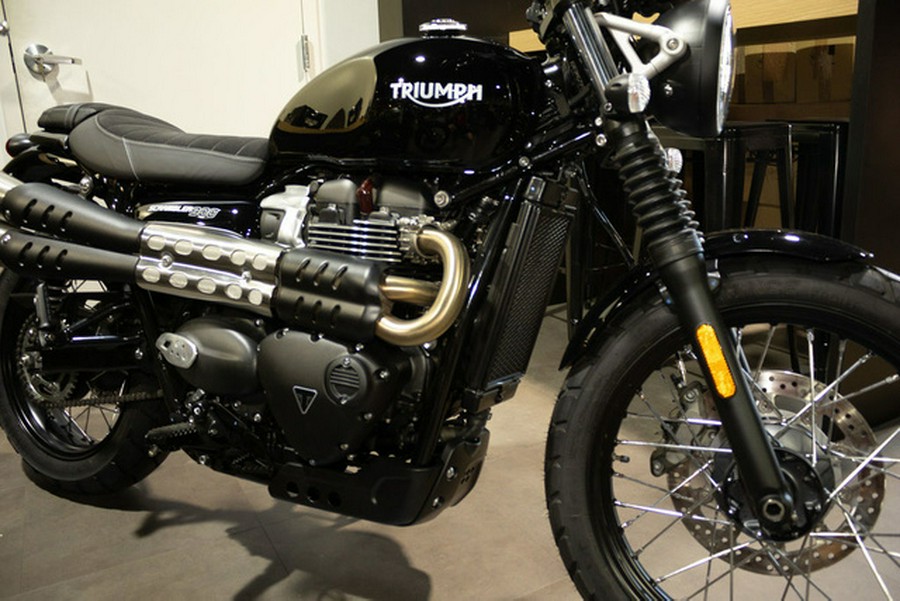 2023 Triumph Scrambler 900 Jet Black