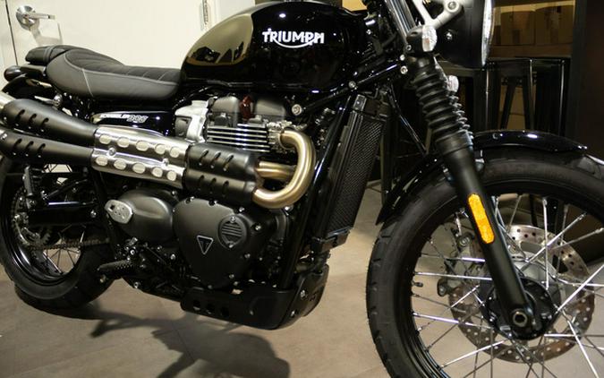 2023 Triumph Scrambler 900 Jet Black