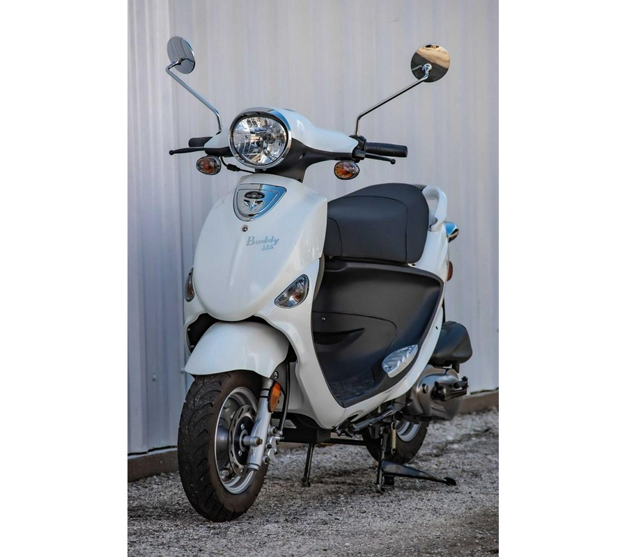 2022 Genuine Scooter Buddy 125 White