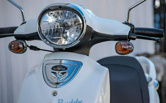 2022 Genuine Scooter Buddy 125 White