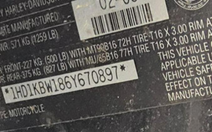 2006 Harley-Davidson Streetglide Flhx