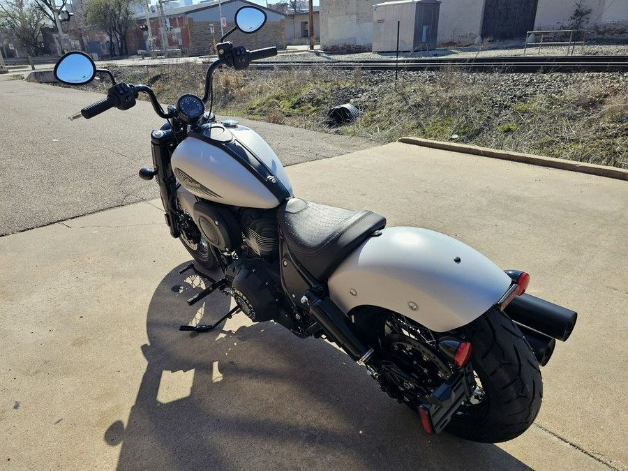 2024 Indian Motorcycle® Chief Bobber ABS Ghost White Metallic Smoke