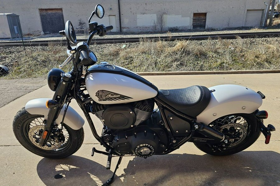 2024 Indian Motorcycle® Chief Bobber ABS Ghost White Metallic Smoke