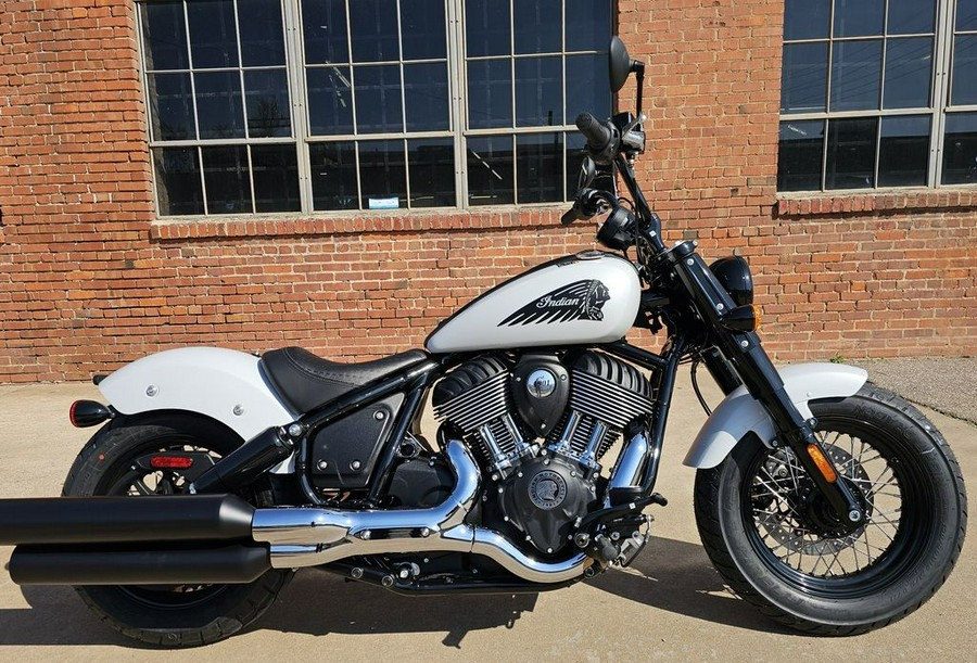 2024 Indian Motorcycle® Chief Bobber ABS Ghost White Metallic Smoke