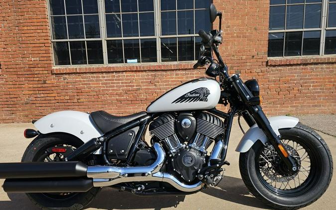 2024 Indian Motorcycle® Chief Bobber ABS Ghost White Metallic Smoke