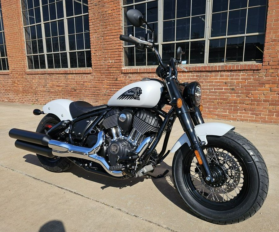 2024 Indian Motorcycle® Chief Bobber ABS Ghost White Metallic Smoke