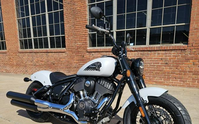 2024 Indian Motorcycle® Chief Bobber ABS Ghost White Metallic Smoke