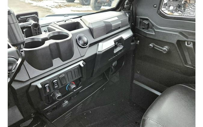 2022 Polaris RANGER XP 1000 Premium Ghost White Metallic+Full Cab+Heat!!