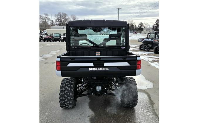 2022 Polaris RANGER XP 1000 Premium Ghost White Metallic+Full Cab+Heat!!