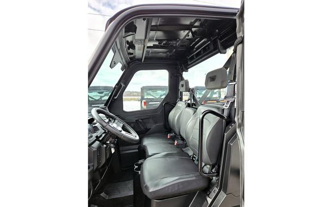 2022 Polaris RANGER XP 1000 Premium Ghost White Metallic+Full Cab+Heat!!