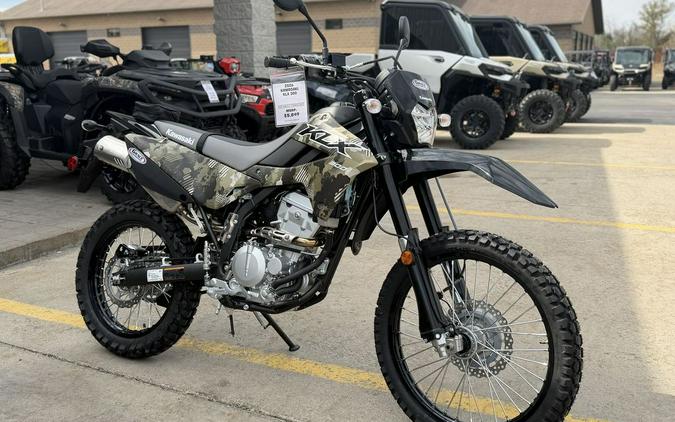 2026 Kawasaki KLX®300 Cypher Camo Beige