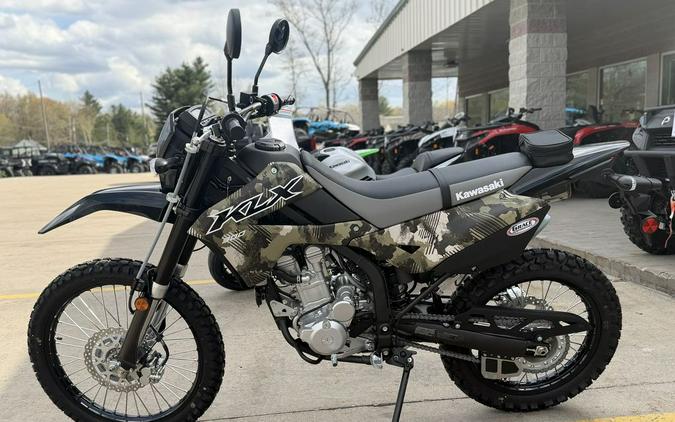 2026 Kawasaki KLX®300 Cypher Camo Beige