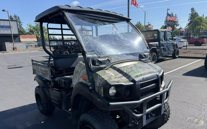 2017 Kawasaki Mule SX™ 4x4 XC Camo