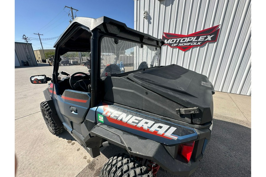 2022 Polaris Industries GENERAL XP 1000 TRAILHEAD - MATTE BLUE SLATE METALLIC