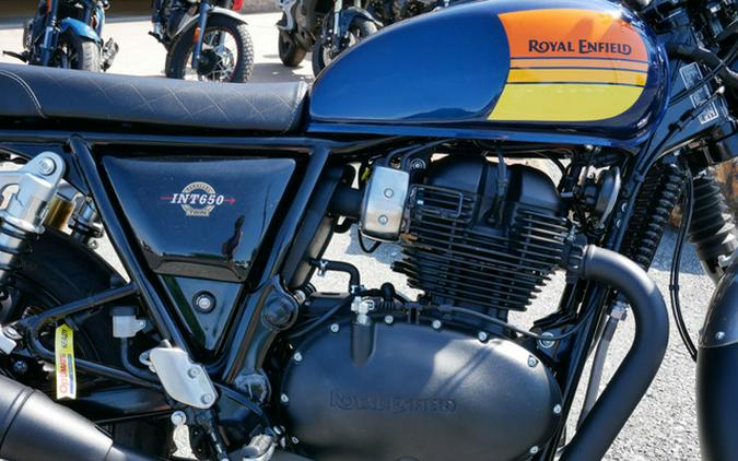 2024 Royal Enfield INT650 Barcelona Blue