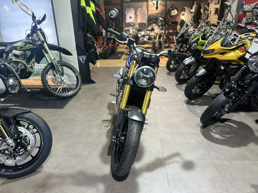 2025 Triumph Speed 400 Caspian Blue / Storm Grey