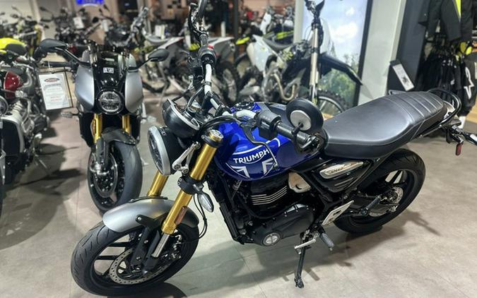 2025 Triumph Speed 400 Caspian Blue / Storm Grey