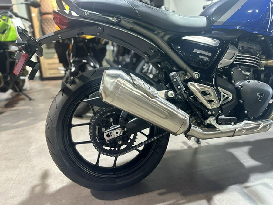 2025 Triumph Speed 400 Caspian Blue / Storm Grey