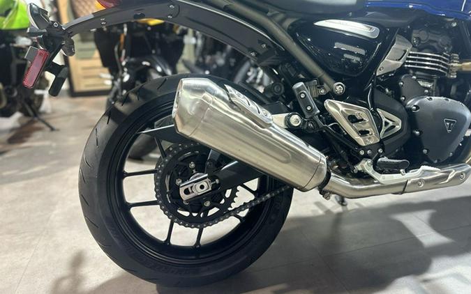 2025 Triumph Speed 400 Caspian Blue / Storm Grey