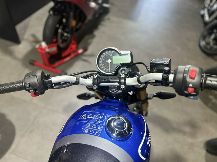 2025 Triumph Speed 400 Caspian Blue / Storm Grey