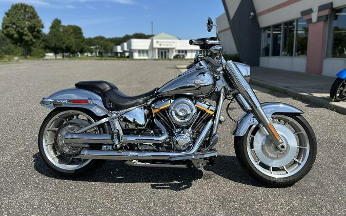 2025 Harley-Davidson® FLSTFI - Fat Boy® Gray Ghost