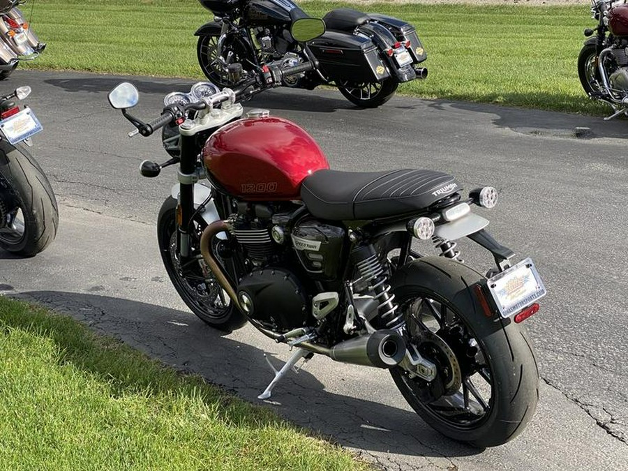 2023 Triumph Speed Twin 1200 Red Hopper