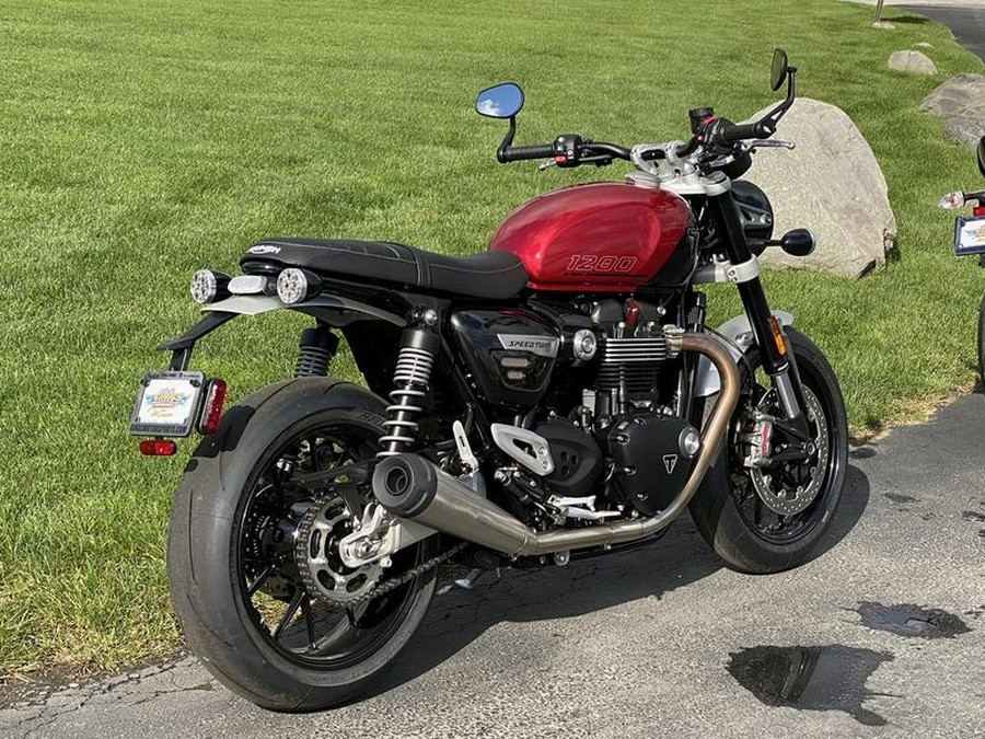 2023 Triumph Speed Twin 1200 Red Hopper