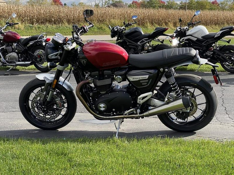 2023 Triumph Speed Twin 1200 Red Hopper