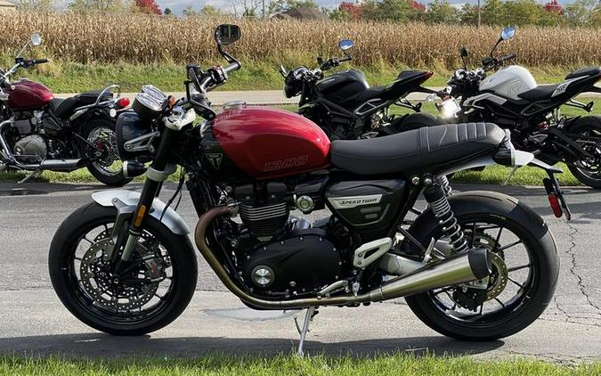 2023 Triumph Speed Twin 1200 Red Hopper