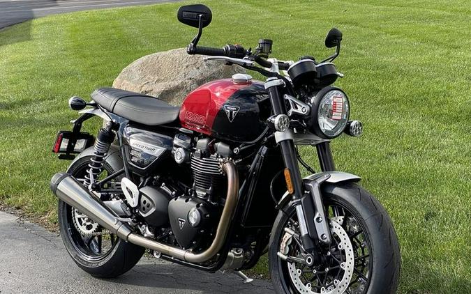 2023 Triumph Speed Twin 1200 Red Hopper