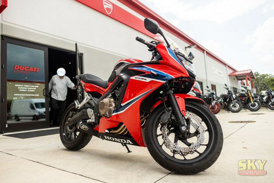 2018 Honda CBR650F