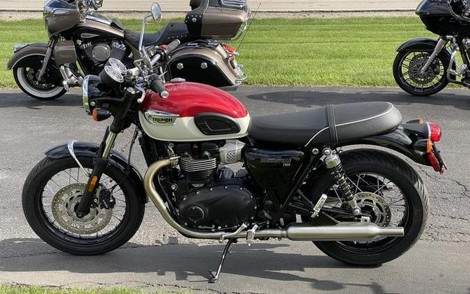 2024 Triumph Bonneville T100 Carnival Red/Fusion White