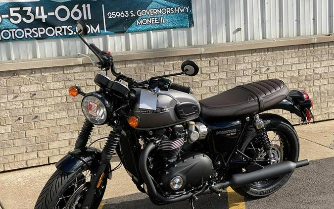 2024 Triumph Bonneville T120 Black Graphite/Matt Graphite