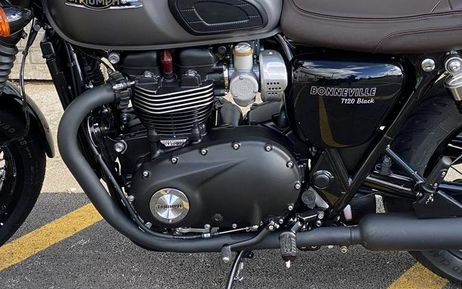 2024 Triumph Bonneville T120 Black Graphite/Matt Graphite