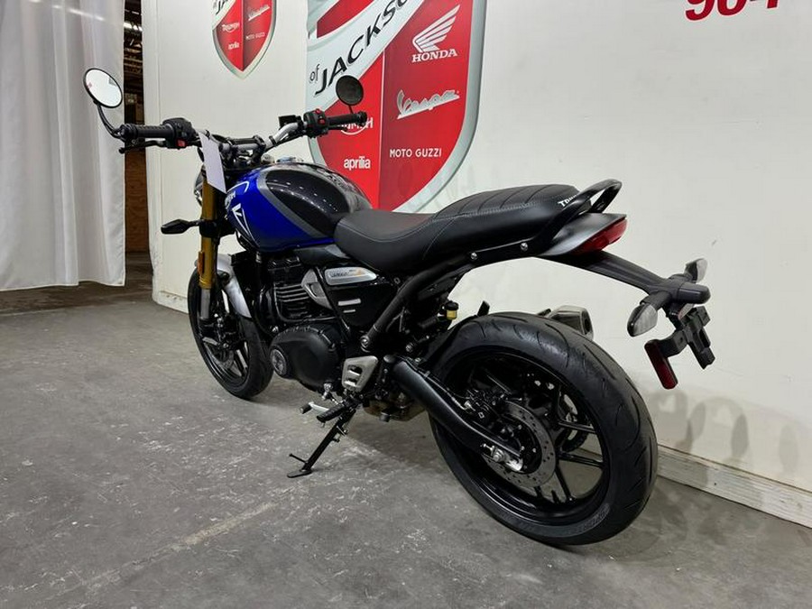 2024 Triumph Speed 400 Caspian Blue / Storm Grey