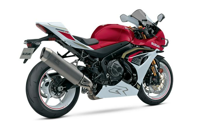 2027 Suzuki GSX-R1000RS 40th Anniversary Edition Candy Daring Red / Pearl Tech White
