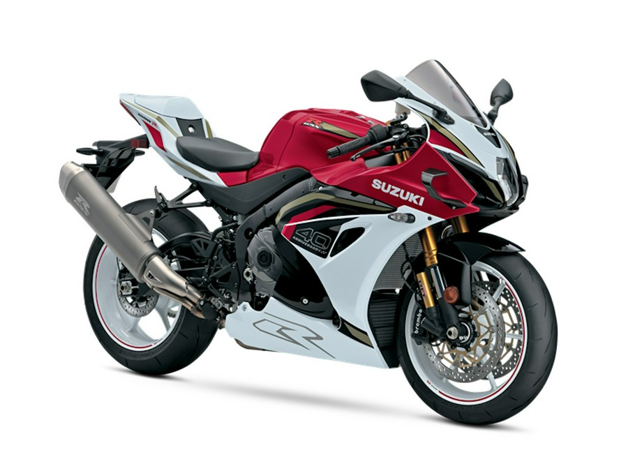 2027 Suzuki GSX-R1000RS 40th Anniversary Edition Candy Daring Red / Pearl Tech White