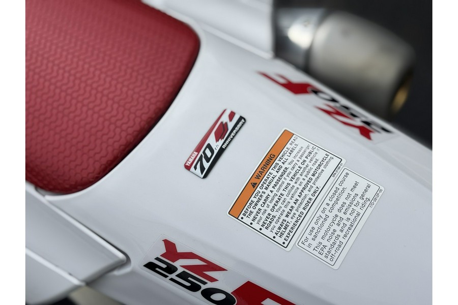 2026 Yamaha YZ 250 70TH ANNIVERSARY EDITION