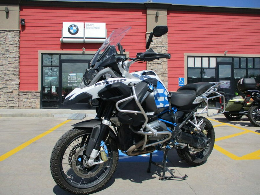 2018 BMW R 1200 GS Adventure Light White / Cordoba Blue