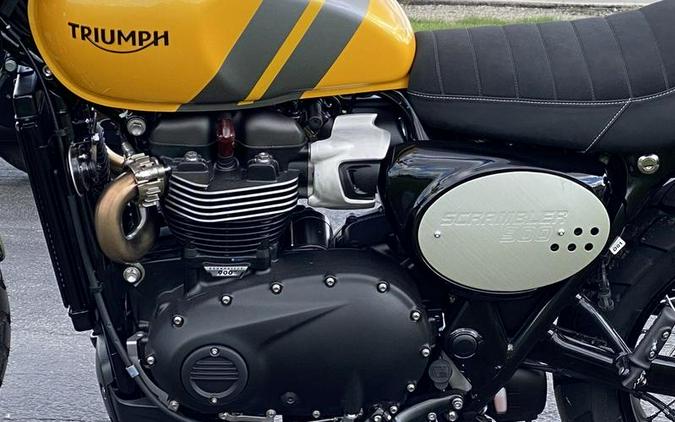 2024 Triumph Scrambler 900 Cosmic Yellow/Graphite