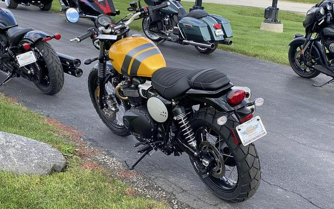 2024 Triumph Scrambler 900 Cosmic Yellow/Graphite