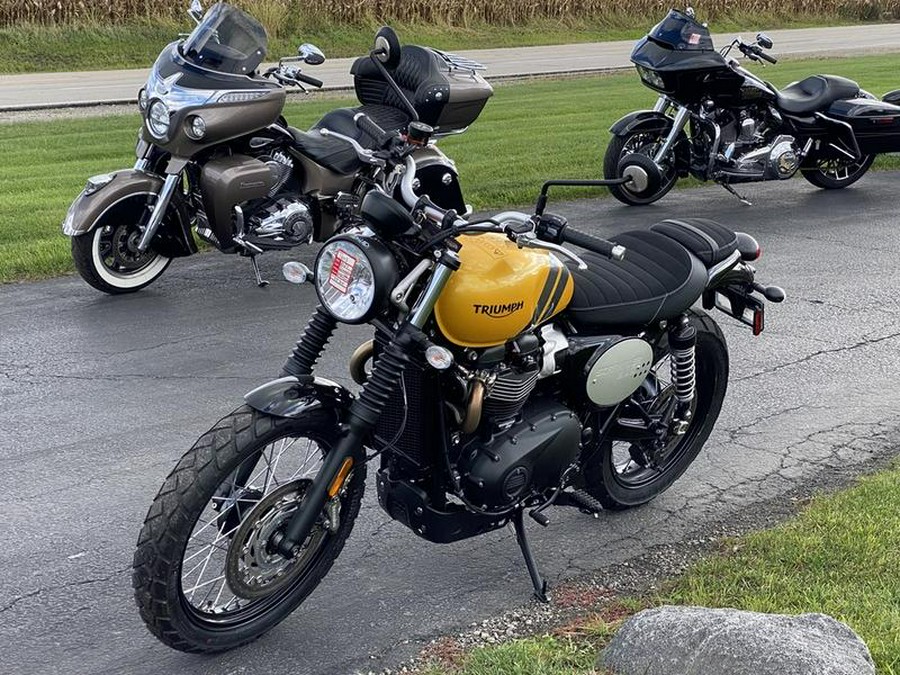 2024 Triumph Scrambler 900 Cosmic Yellow/Graphite