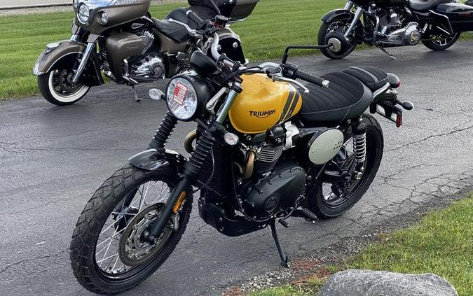 2024 Triumph Scrambler 900 Cosmic Yellow/Graphite