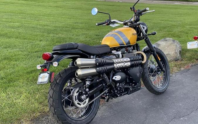 2024 Triumph Scrambler 900 Cosmic Yellow/Graphite