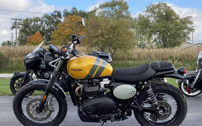 2024 Triumph Scrambler 900 Cosmic Yellow/Graphite