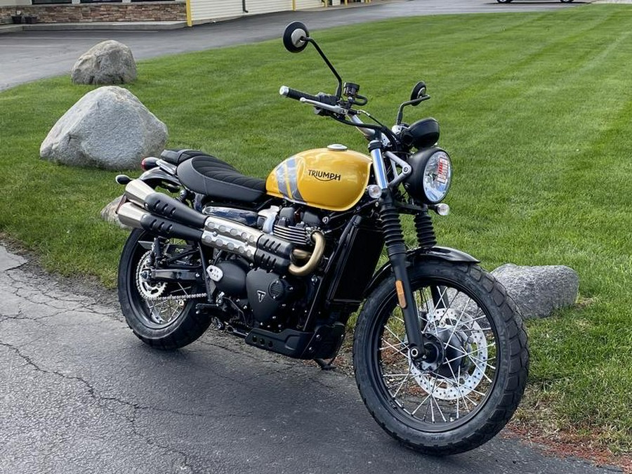 2024 Triumph Scrambler 900 Cosmic Yellow/Graphite