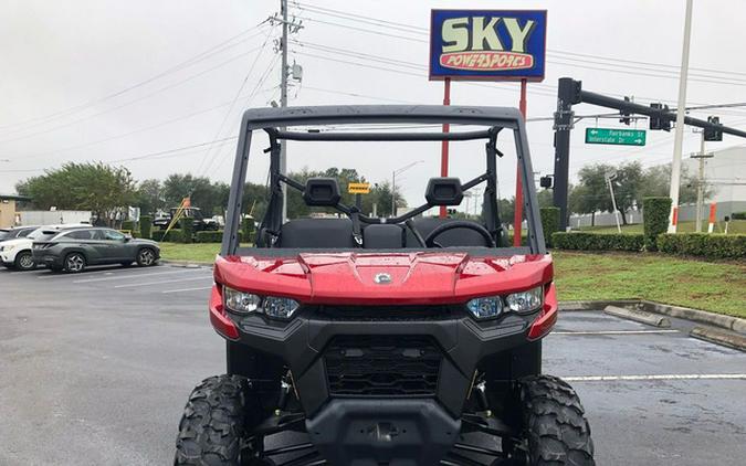 2024 Can-Am Defender DPS HD9 Fiery Red