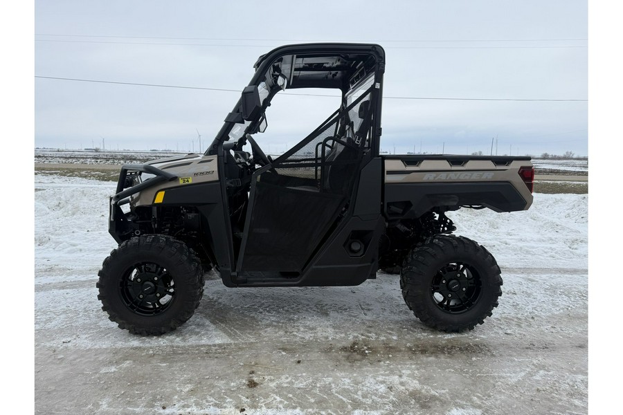 2023 Polaris RANGER XP 1000 Premium Bronson Rock Smoke